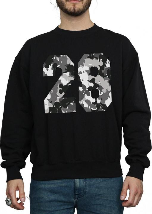 Actual product image Disney Mens Mickey Mouse Pattern 28 Sweatshirt (M)