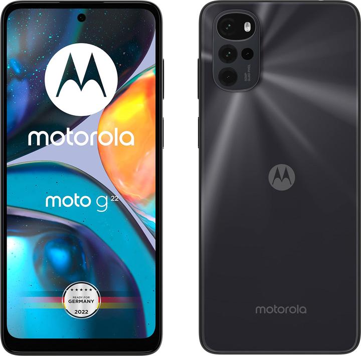 Immagine prodotto Motorola Moto G22 (64 GB, Cosmic Black, 6.50", Doppia SIM, 50 Mpx, 4G)