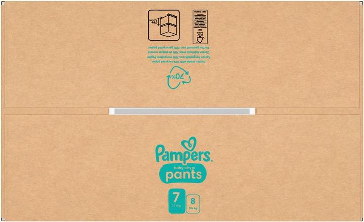 Immagine prodotto Pampers Baby-Dry Pants (Dimensione 7, Pacco mensile, 126 Pezzo/i)