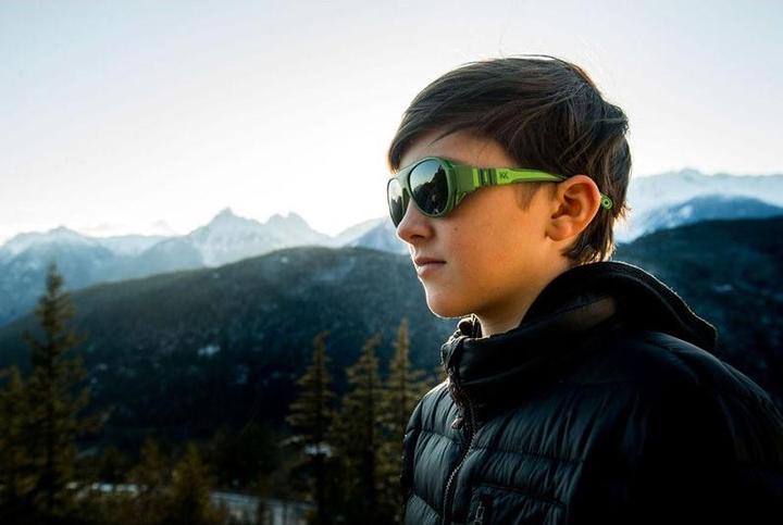 Immagine prodotto Mokki Occhiali da sole per bambini anni verdi click & change