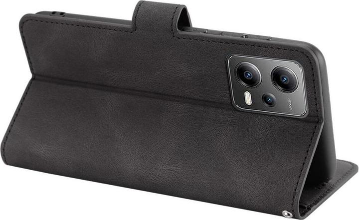Produktbild Cover-Discount Xiaomi Redmi Note 12 4G - Leder Etui Hülle schwarz (Xiaomi Redmi Note 12)