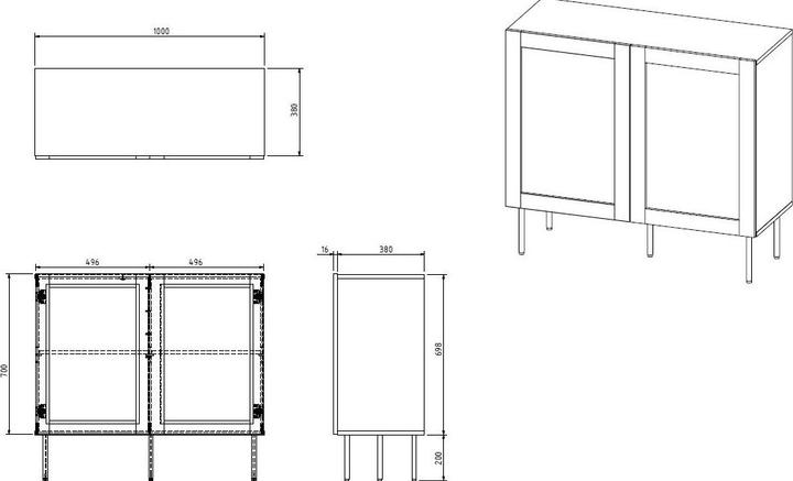 Produktbild Halmar Juta (100 x 39 cm)