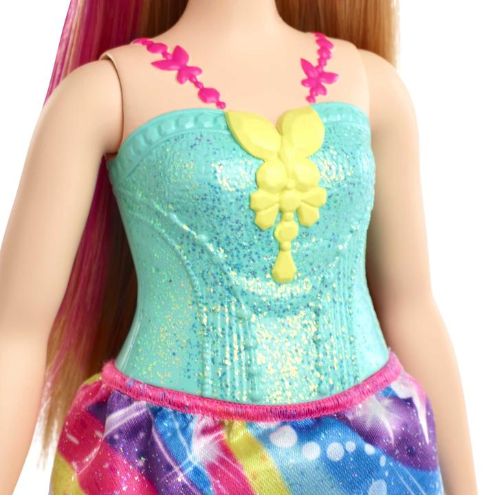 Actual product image Barbie Dreamtopia princess with colored hair