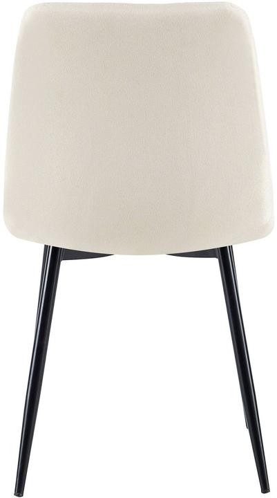 Image du produit Swisshandel24 Set de 4 chaises Antibes Tissu