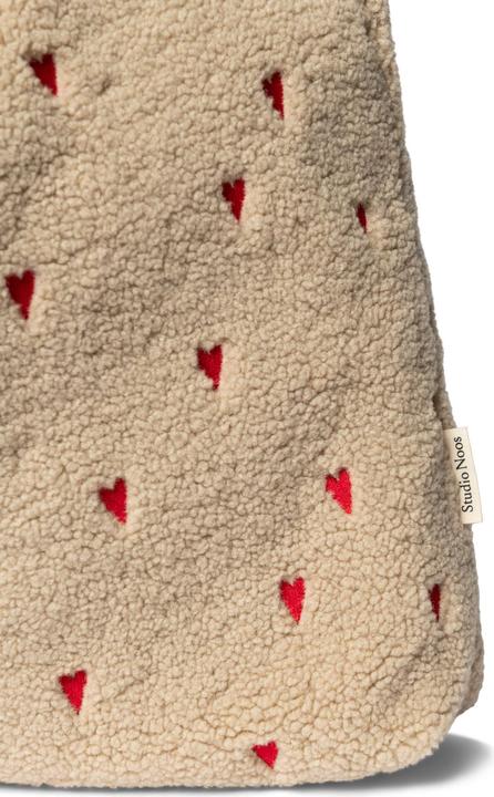 Image du produit Studio Noos Ecru Teddy Hearts Mom Bag