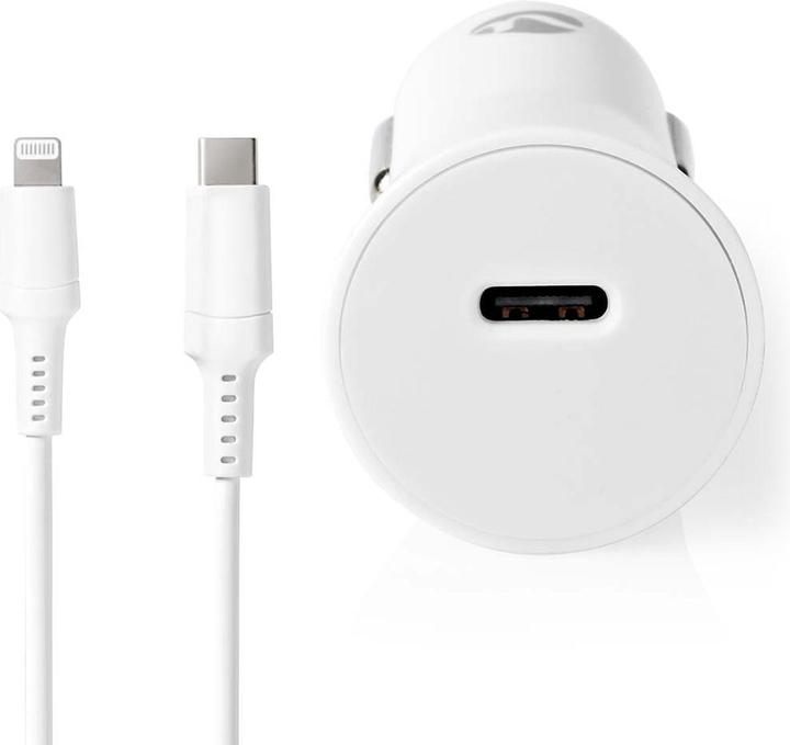 Actual product image Nedis Car charger | 20 W | 1.67 / 2.22 / 3.0 A | Number of outputs: 1 | Port type: USB-C™ | Lig