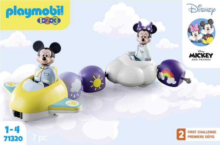 Actual product image Playmobil 1.2.3 & Disney: Mickey & Minnie's Flight in the Clouds (71320, Playmobil 1.2.3)