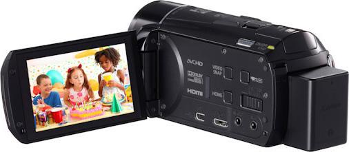 Actual product image Canon Legria HF M52, Full-HD Flash, 10x Zoom, 32GB, Black (10 x)