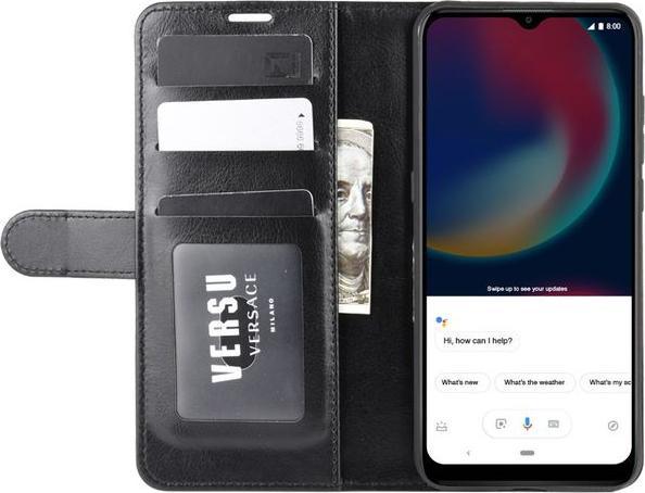 Actual product image MU Classic Crazy Horse Leather Bookcover Series (Wiko View 4 Lite, Wiko View 4)