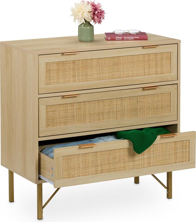 Produktbild Relaxdays Kommode (80 x 42 x 80 cm)
