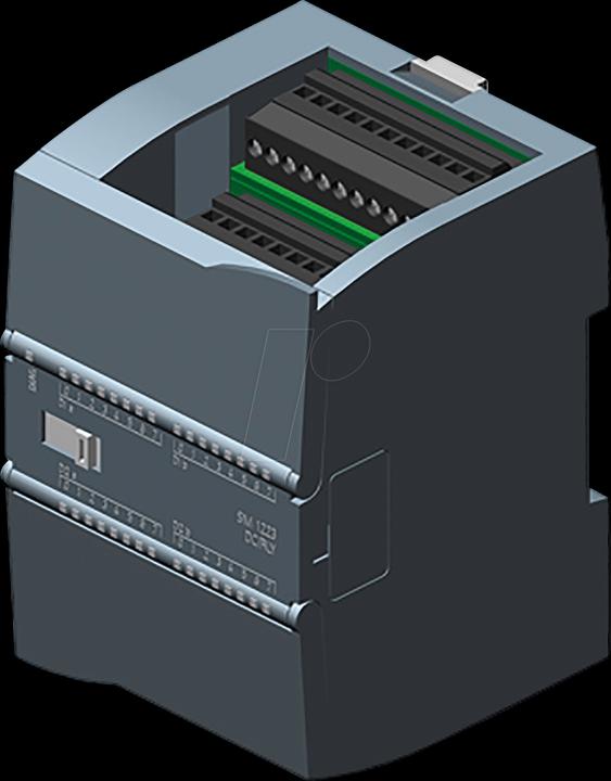 Actual product image Siemens DIGITAL I/O SM 1223, 16DI/16DO