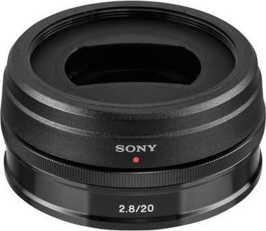 Actual product image Sony E 20mm f/2.8 E-Mount (Sony E, APS-C / DX)