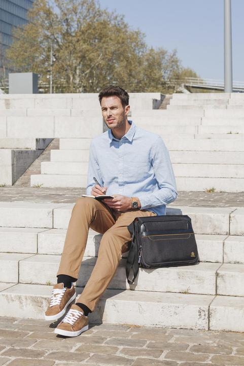 Actual product image Exacompta Sac messenger ordinateur Exactive (14) - Noir (14", Universal)