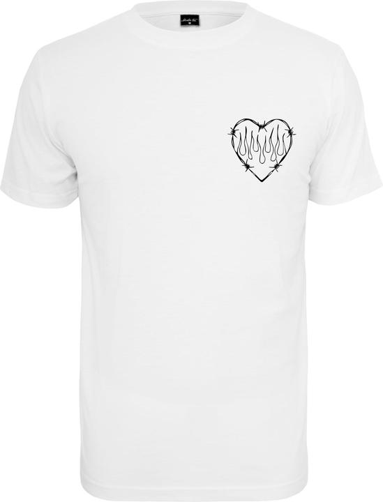 Actual product image Mister Tee Burning Hearts Tee - 19067 (XL)