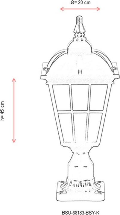 Actual product image Opviq Heidi (E27, IP65)
