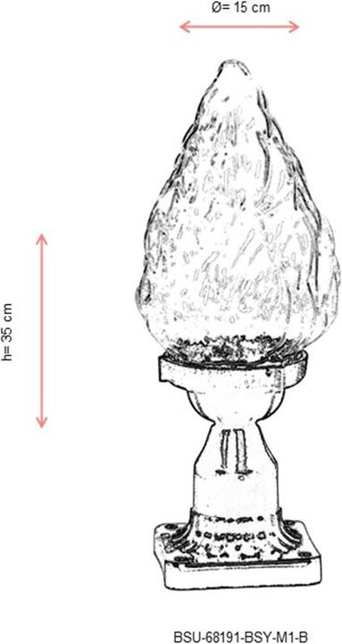 Actual product image Opviq Wes (E27, IP65)