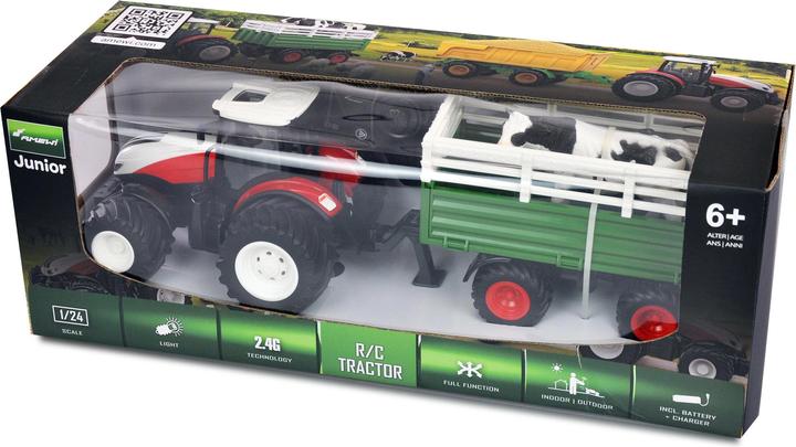 Produktbild Amewi Traktor mit Viehtransporter (RTR Ready-to-Run)