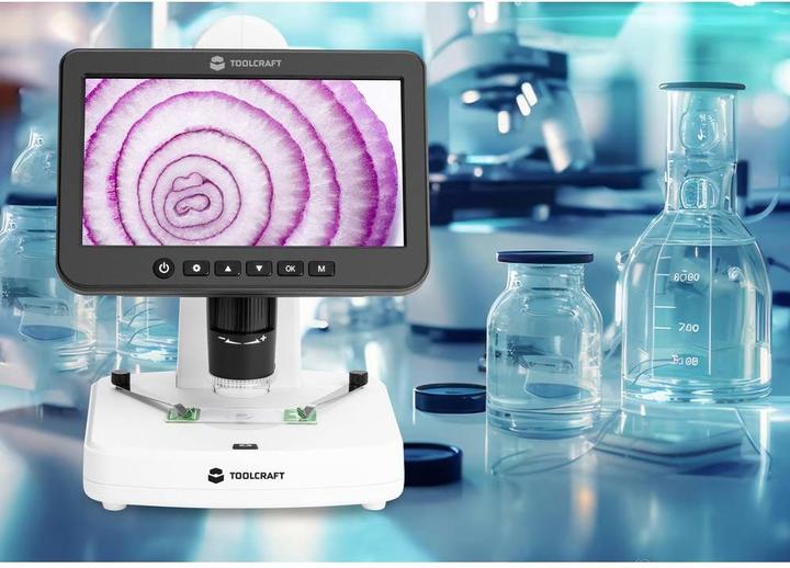 Produktbild Toolcraft TO-9407067 Digital-Mikroskop 300 x Auflicht, Durchlicht