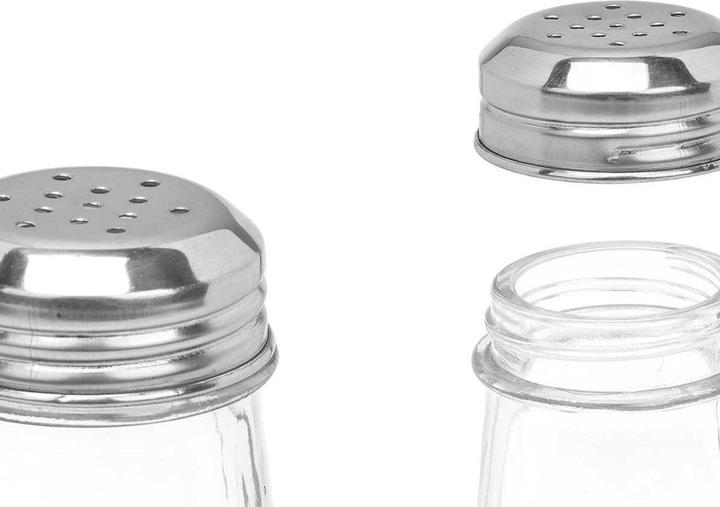 Image du produit Vivalto Salzstreuer YHP-SZ24/DH12 Durchsichtig Metall Glas 5,5 x 10,5 x 5,5 cm (12 Stück)