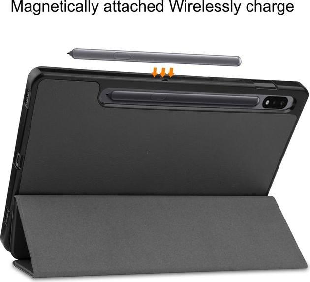 Produktbild MU Classic Dreifach faltbare Leder Hülle (Galaxy Tab S8)