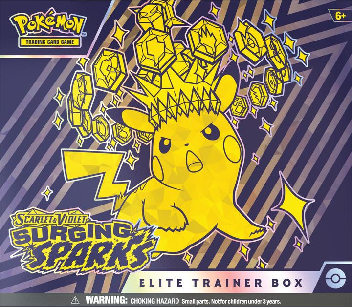 Produktbild Pokémon PKM: Scarlet & Violet - Set 08 - Elite Trainer Box (Englisch, Elite / Top Trainer Box)