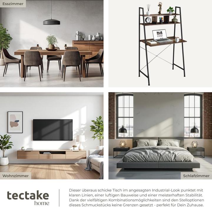 Actual product image tectake Exeter (85.5 x 46.5 x 140 cm)