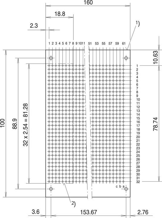 Produktbild Schroff Einfach-LED, kurze Bauform, x 3,2 mm - LEUCHTDIODE 3.2 RT 2MA 1.EB.