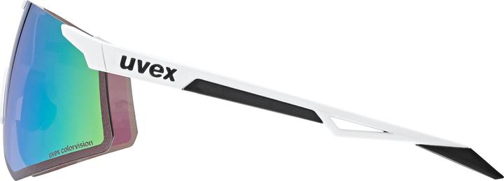 Actual product image Uvex Sports pace perform CV (white matt (green), colourvision glossy green)