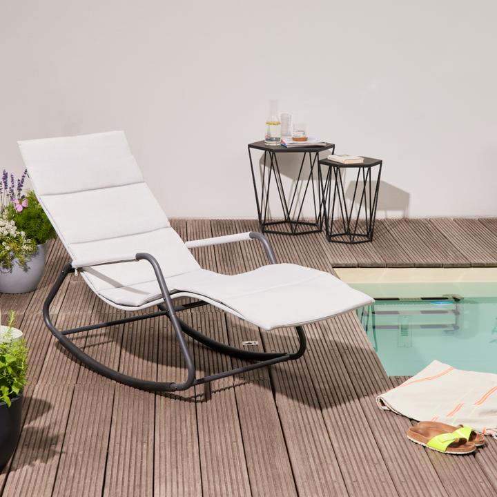 Produktbild Siena Garden Aliano Schaukelliege Grey (143 cm)