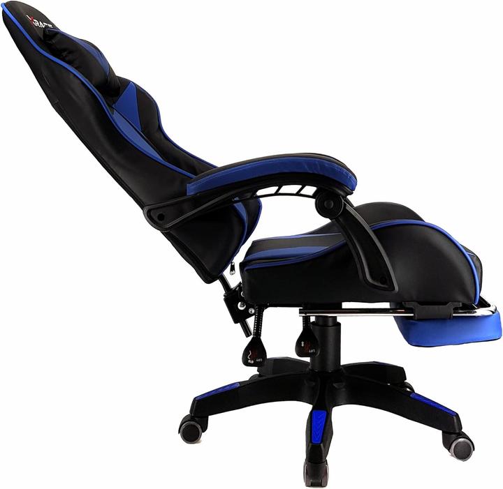 Produktbild XRace Leder Drehstuhl im Rennstil