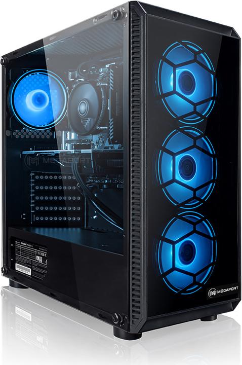 Actual product image Megaport PC AMD Athlon 3000G - Nvidia GeForce GT1030 - 8GB DDR4 - 120GB SSD+1000GB HDD - 06-DE (AMD Athlon 3000G, 8 GB, 120 GB)