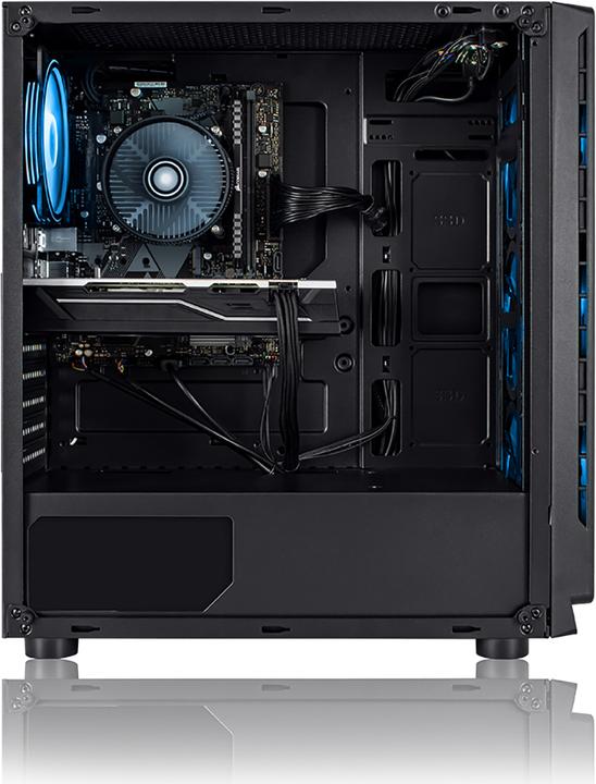 Actual product image Megaport PC AMD Athlon 3000G - Nvidia GeForce GT1030 - 8GB DDR4 - 120GB SSD+1000GB HDD - 06-DE (AMD Athlon 3000G, 8 GB, 120 GB)