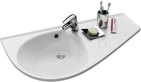 Produktbild Ravak Rain washbasin Avocado, R 85 cm with overflow (450 mm, 850 mm)