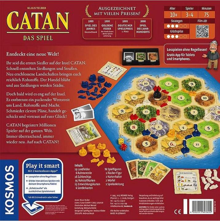 Actual product image Kosmos Catan: The Game (German)