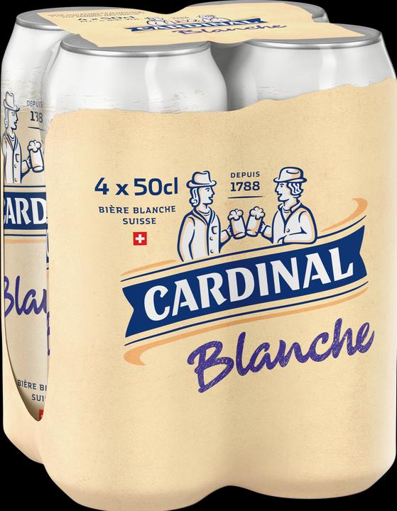 Cardinal Blanche Wheat Beer (4 x 50 cl)