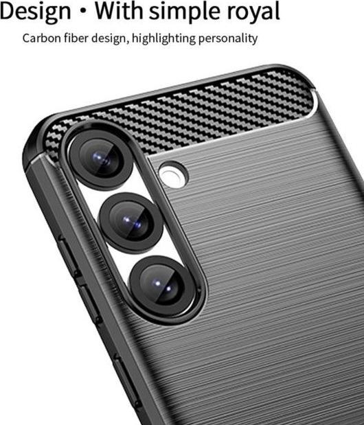 Actual product image Mofi Carbon Fiber TPU Series (Samsung Galaxy S25)