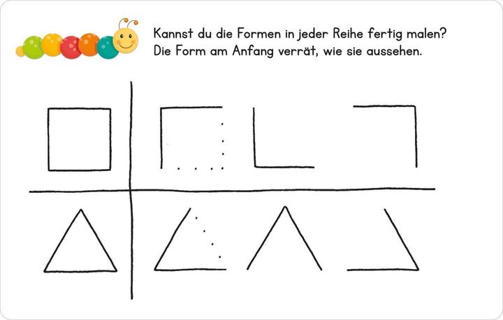Produktbild Lernraupe – Formen und Grössen (Deutsch)