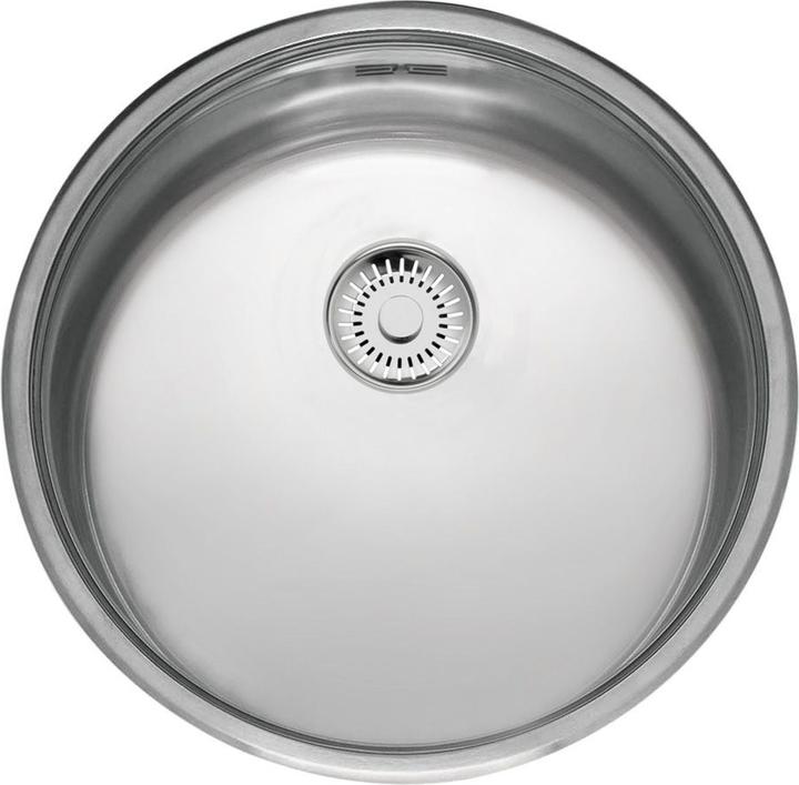 Produktbild Reginox Spülbecken, Edelstahl poliert Küchenspüle rund L18 390 Comfort ⌀ 44 R26076 (Unterbauspüle, 44 cm)