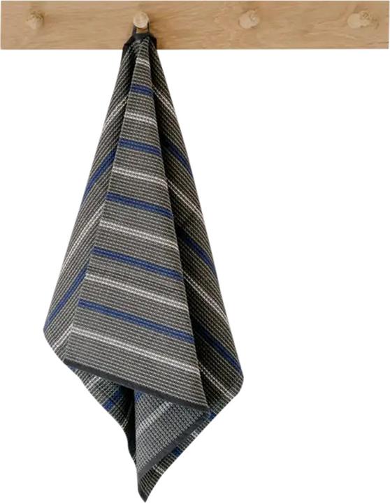 Mungo Küchentuch Slate Cotton Waffle Weave iron