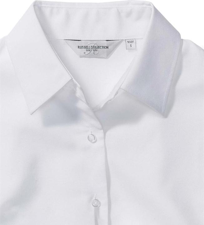 Produktbild Russell Collection Easy Care Oxford Bluse Langarm (6XL)