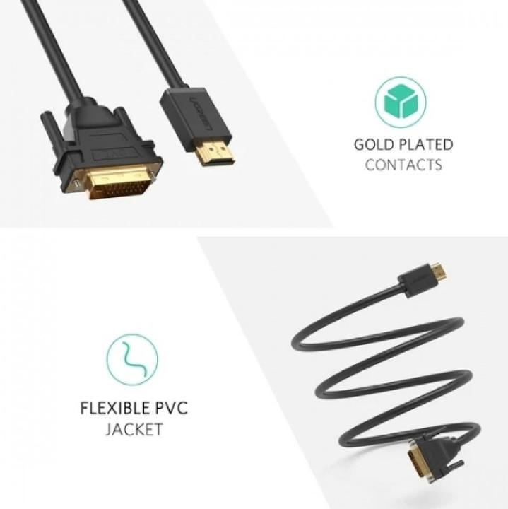 Produktbild Ugreen HDMI – Dvi (1.50 m, HDMI)
