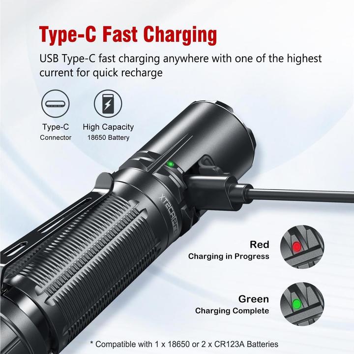 Produktbild Klarus XT2CR PRO LED Taschenlampe (12.80 cm, 2100 lm)