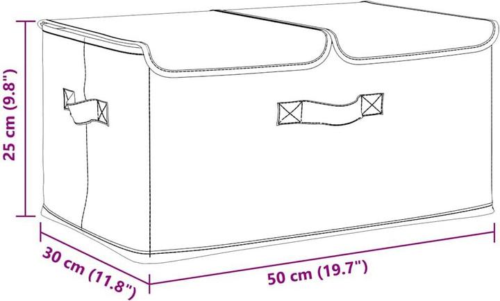 Produktbild VidaXL Correna (50 x 30 x 25 cm)