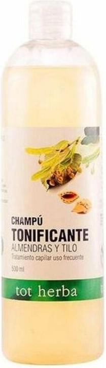 Tot Herba CHAMPÚ TONIFICANTE almendra y tilo 500 ml (500 ml, Flüssiges Shampoo)