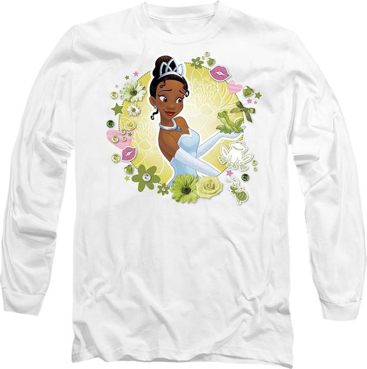 Actual product image Disney Princess Unisex Adult Tiana & Prince Naveen T-Shirt (XXL)