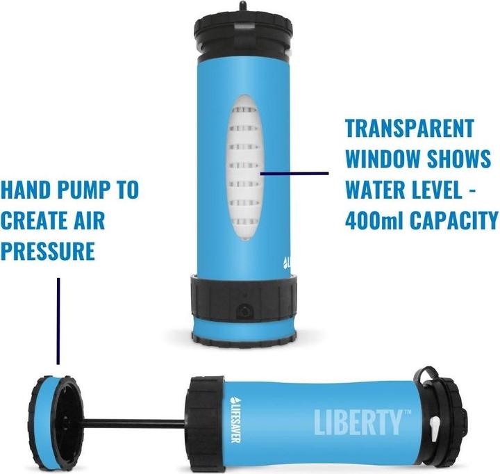 Produktbild LifeSaver Liberty Wasserfilter, Blue (0.40 l)