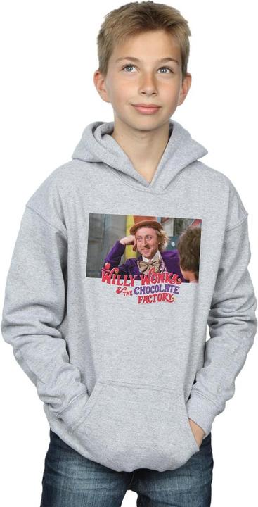 Immagine prodotto Willy Wonka & the Chocolate Factory Condescending Wonka Felpa con Cappuccio Ragazzi (140, 146)