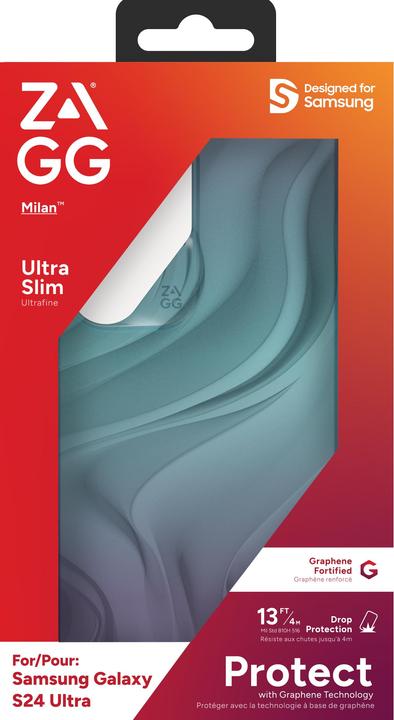Actual product image Zagg Milan Galaxy S24 Ultra Deep Aurora (Samsung Galaxy S24 Ultra)
