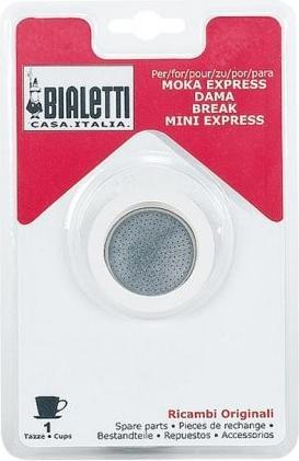 Actual product image Bialetti Moka Express 9T accessory set.