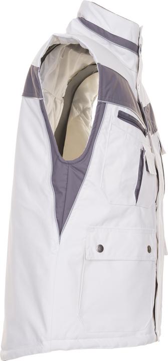 Productafbeelding Planam uniseks wintergilet PLALINE wit, zink maat XS (XS)